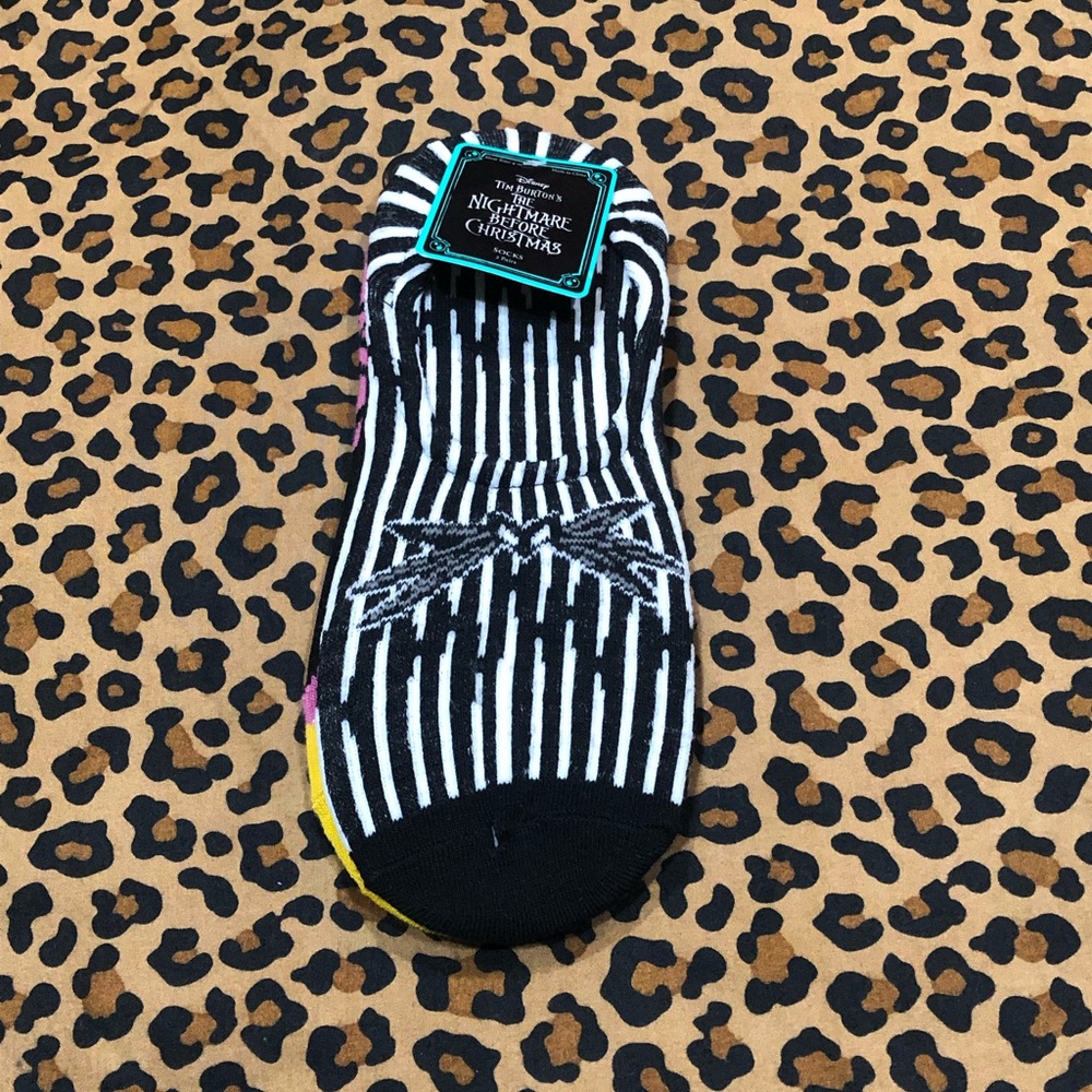 Disney’s Nightmare Before Christmas NAT Adult Two Pack No Show Socks
